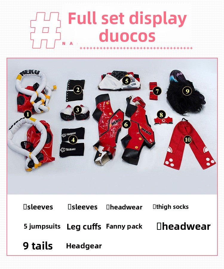 Zenless Zone Zero Nekomiya Mana Cosplay Costume