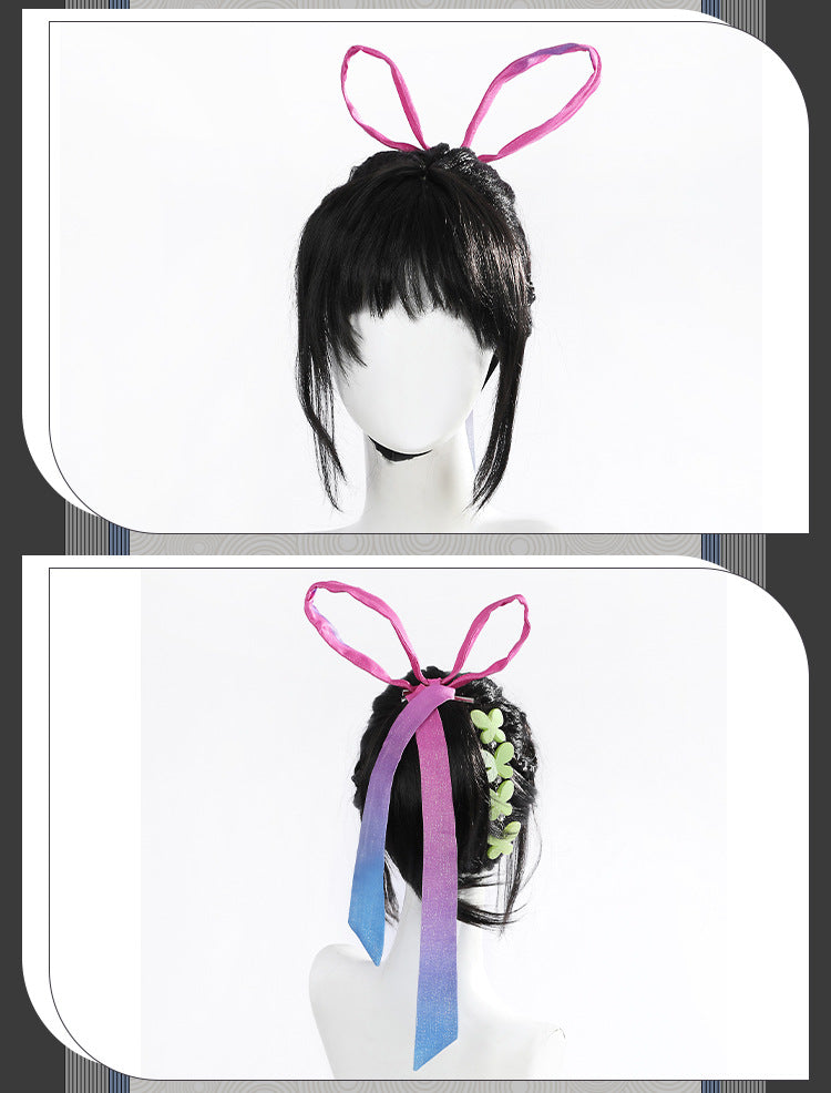 Aqua Wing Sorceress Cosplay Swimsuit – Fantasy Butterfly-Themed Outfit for Women