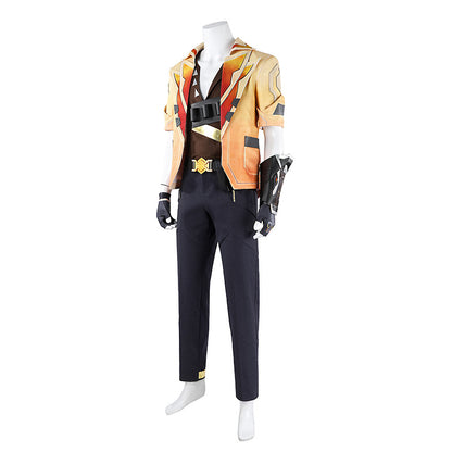 Tactical Tech Operative Cosplay Costume – Futuristic Game–Inspired Combat Outfit for Men