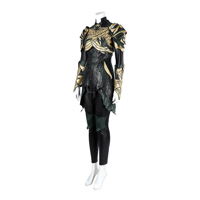 Dark Elf Priestess Cosplay Costume – Fantasy RPG–Inspired Performance Outfit Set