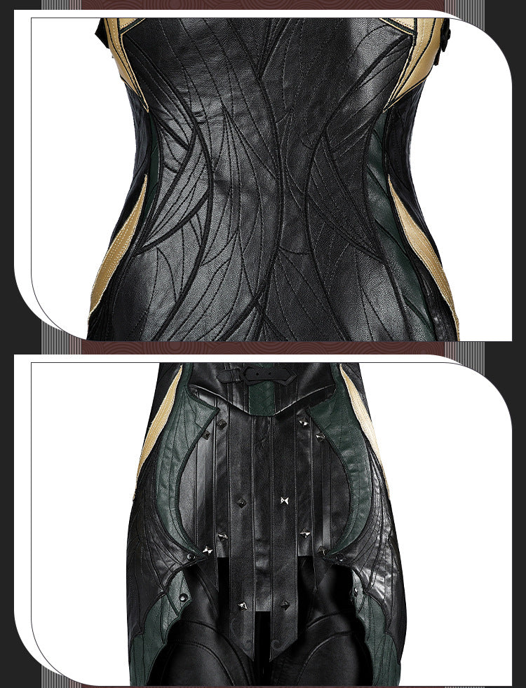 Dark Elf Priestess Cosplay Costume – Fantasy RPG–Inspired Performance Outfit Set