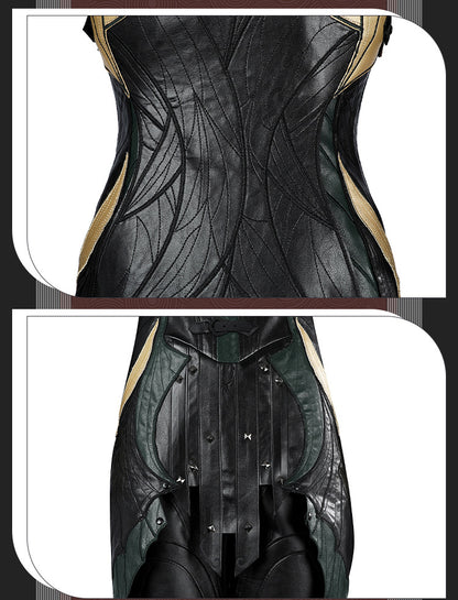 Dark Elf Priestess Cosplay Costume – Fantasy RPG–Inspired Performance Outfit Set