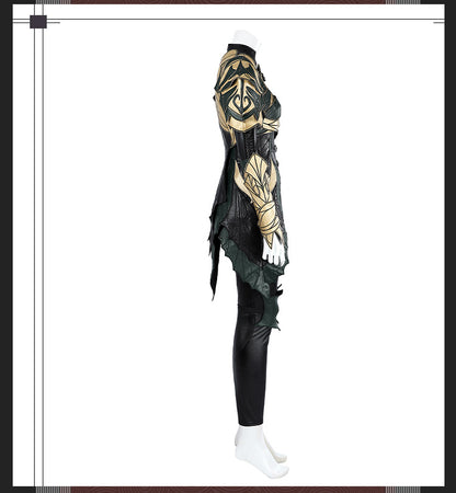 Dark Elf Priestess Cosplay Costume – Fantasy RPG–Inspired Performance Outfit Set