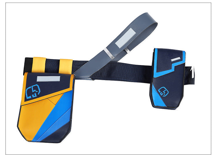 Prismatic Energy Cosplay Costume – Futuristic Fantasy Performance Outfit Set