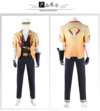 Tactical Tech Operative Cosplay Costume – Futuristic Game–Inspired Combat Outfit for Men