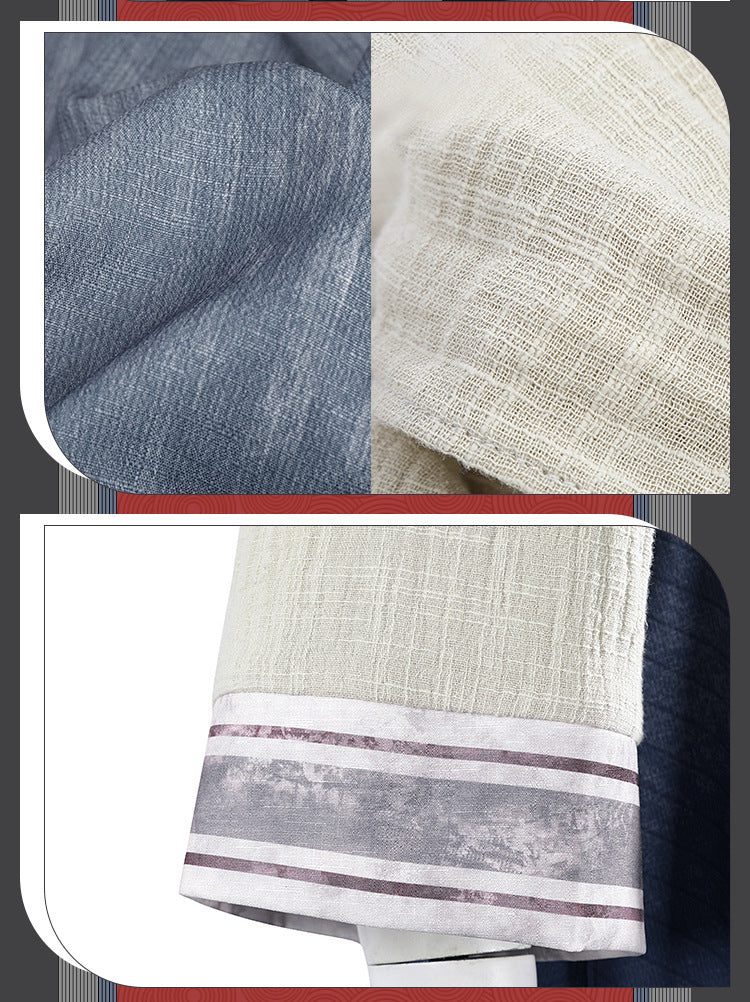 Eastern Warrior Red Black Robes with Conical Hat - Full Cosplay Suit Male | Staff Accessories Halloween Performance