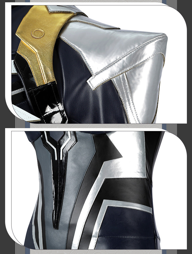 Lightning Goddess Cosplay Costume – Fantasy Superhero–Inspired Anime Outfit Set