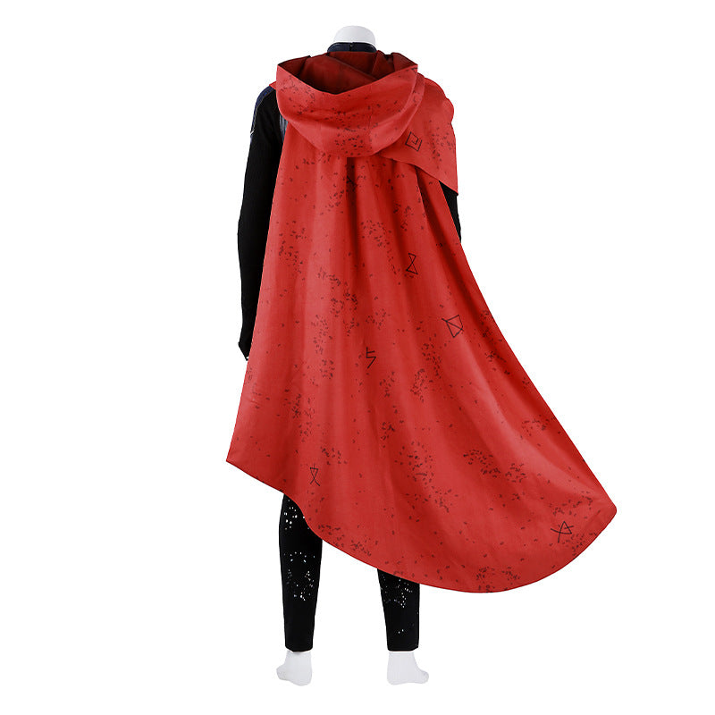 Dark Witch Sorceress Cosplay Costume – Gothic Magic Robe Outfit for Halloween & Themed Events