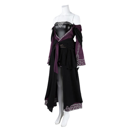 Twilight Hermit Cosplay Costume – Dark Fantasy Cloak & Hat Set for Halloween