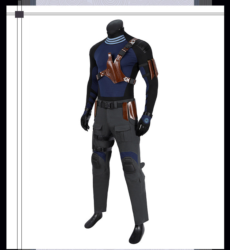 Crimson Vigilante Cosplay Costume – Heroic Stealth Outfit for Halloween & Performances