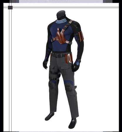 Crimson Vigilante Cosplay Costume – Heroic Stealth Outfit for Halloween & Performances