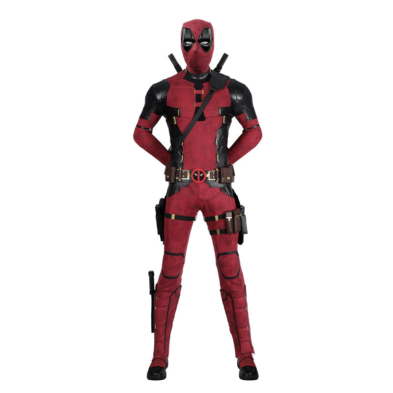 Mercenary Hero Cosplay Costume – Wade Bodysuit and Accessories Set