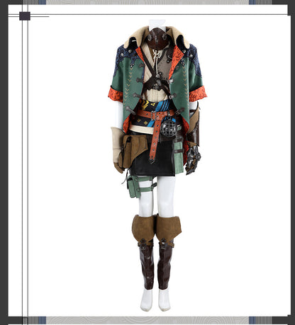 Wild Huntress Cosplay Costume – Fantasy Adventure Outfit for Women