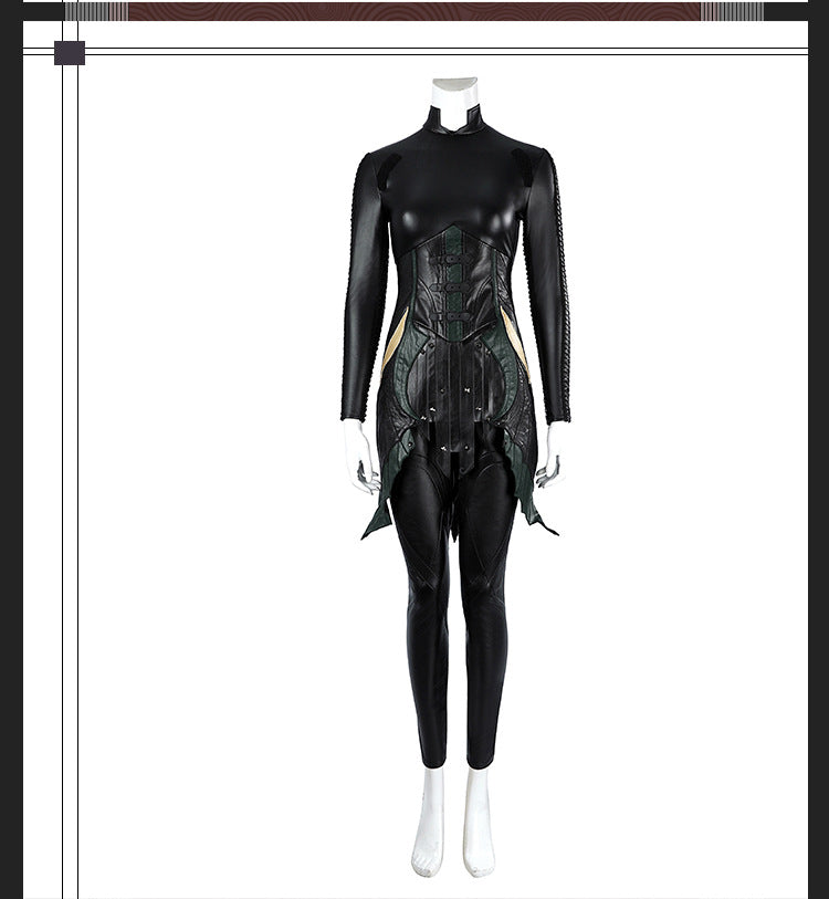 Dark Elf Priestess Cosplay Costume – Fantasy RPG–Inspired Performance Outfit Set