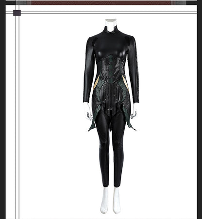 Dark Elf Priestess Cosplay Costume – Fantasy RPG–Inspired Performance Outfit Set