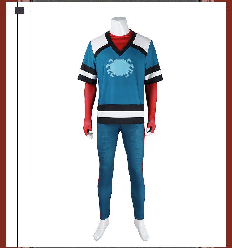 Friendly Neighborhood Superhero Cosplay Costume Set – Web-Inspired Hero Outfit for Halloween