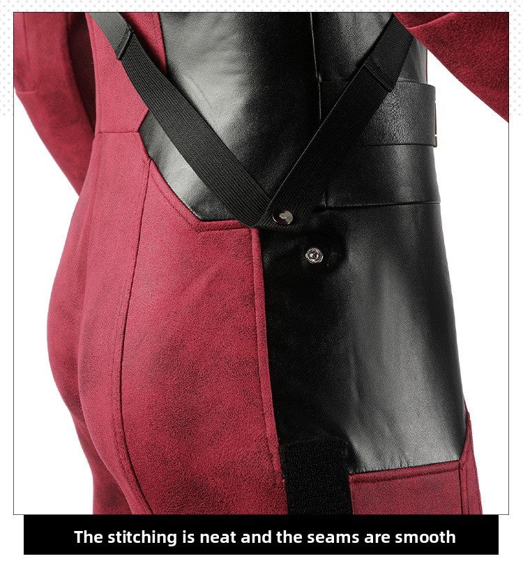 Mercenary Hero Cosplay Costume – Wade Bodysuit and Accessories Set