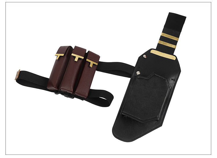 Mercenary Hero Cosplay Costume – Wade Bodysuit and Accessories Set