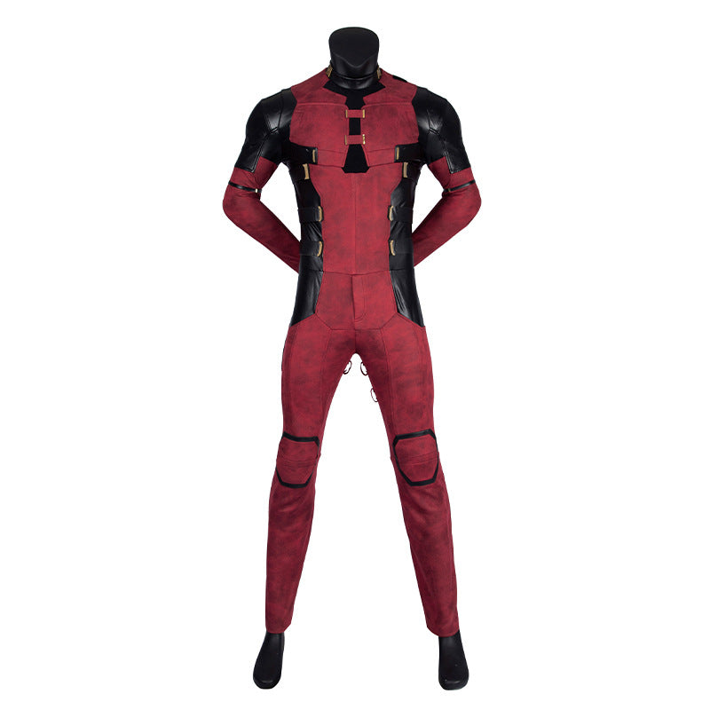 Mercenary Hero Cosplay Costume – Wade Bodysuit and Accessories Set