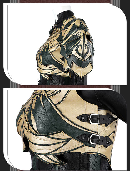 Dark Elf Priestess Cosplay Costume – Fantasy RPG–Inspired Performance Outfit Set