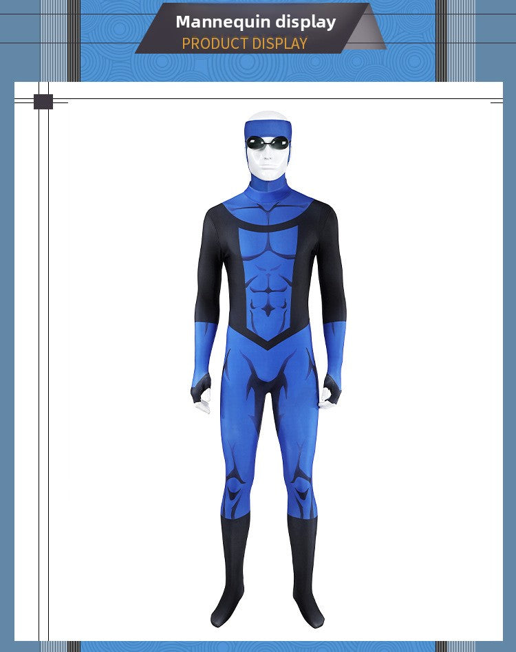 Invincible Hero Cosplay Bodysuit – Mark Adult Full-Body Costume