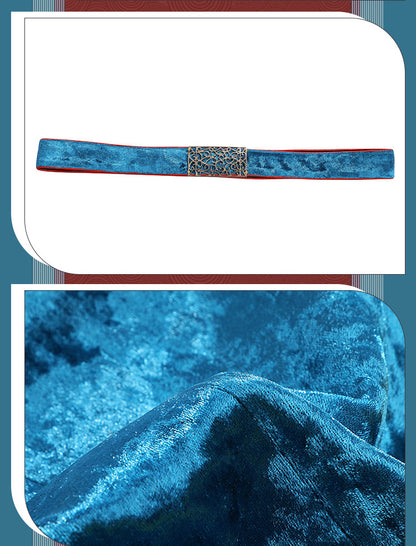 Classic Fairy Tale Princess Dress - Blue & Yellow Puff Sleeve Gown Adult & Kids Cosplay Costume