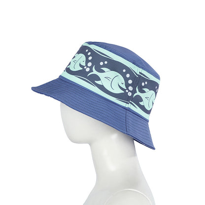 Green Hawaiian Fox Shirt & Purple Tie Ensemble - Fox Tail Headpiece Cosplay Costume for Children & Adults