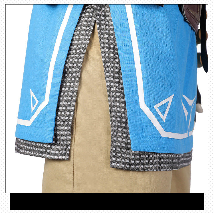 Heroic Adventurer Cosplay Costume – Male Fantasy Outfit with Accessories