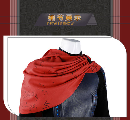 Dark Witch Sorceress Cosplay Costume – Gothic Magic Robe Outfit for Halloween & Themed Events