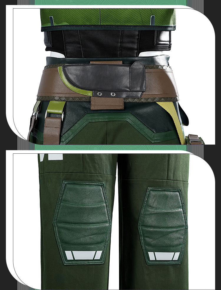 Forest Ranger Cosplay Costume – Fantasy Game–Inspired Adventure Outfit Set