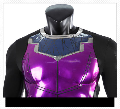 Anti-Hero Red Tactical Suit with Black Accents - Full Cosplay Outfit Male | Belt Holsters Gloves Mask