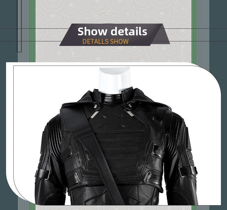 Shadow Operative Cosplay Costume – Stealth Hero Outfit for Halloween & Performances