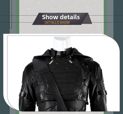 Shadow Operative Cosplay Costume – Stealth Hero Outfit for Halloween & Performances