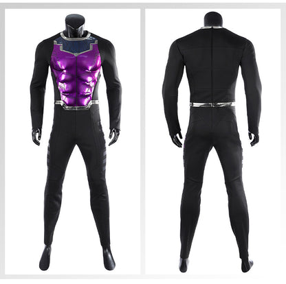 Anti-Hero Red Tactical Suit with Black Accents - Full Cosplay Outfit Male | Belt Holsters Gloves Mask