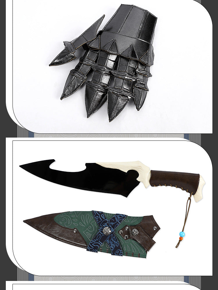 Wild Huntress Cosplay Costume – Fantasy Adventure Outfit for Women