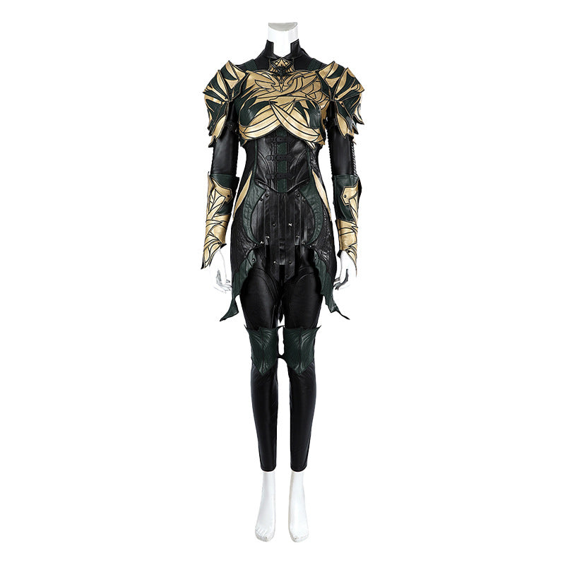 Dark Elf Priestess Cosplay Costume – Fantasy RPG–Inspired Performance Outfit Set