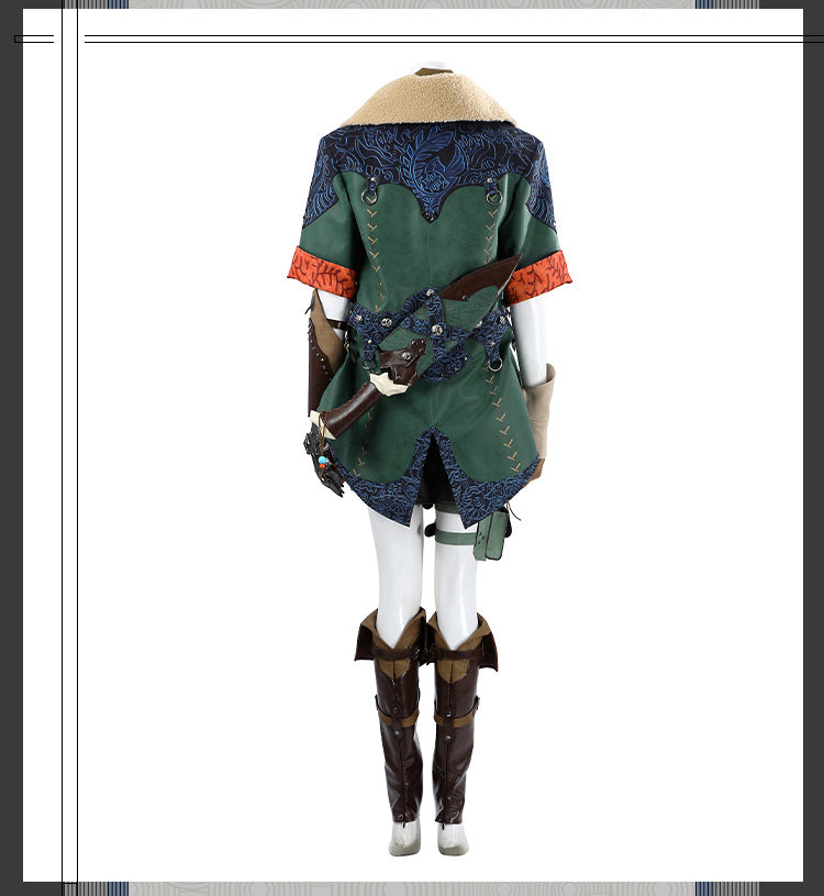 Wild Huntress Cosplay Costume – Fantasy Adventure Outfit for Women