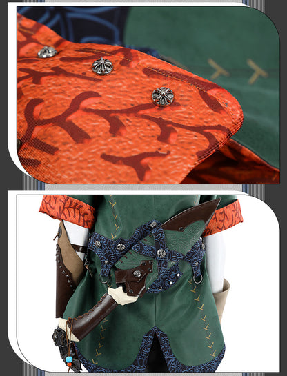 Wild Huntress Cosplay Costume – Fantasy Adventure Outfit for Women