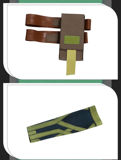 Forest Ranger Cosplay Costume – Fantasy Game–Inspired Adventure Outfit Set