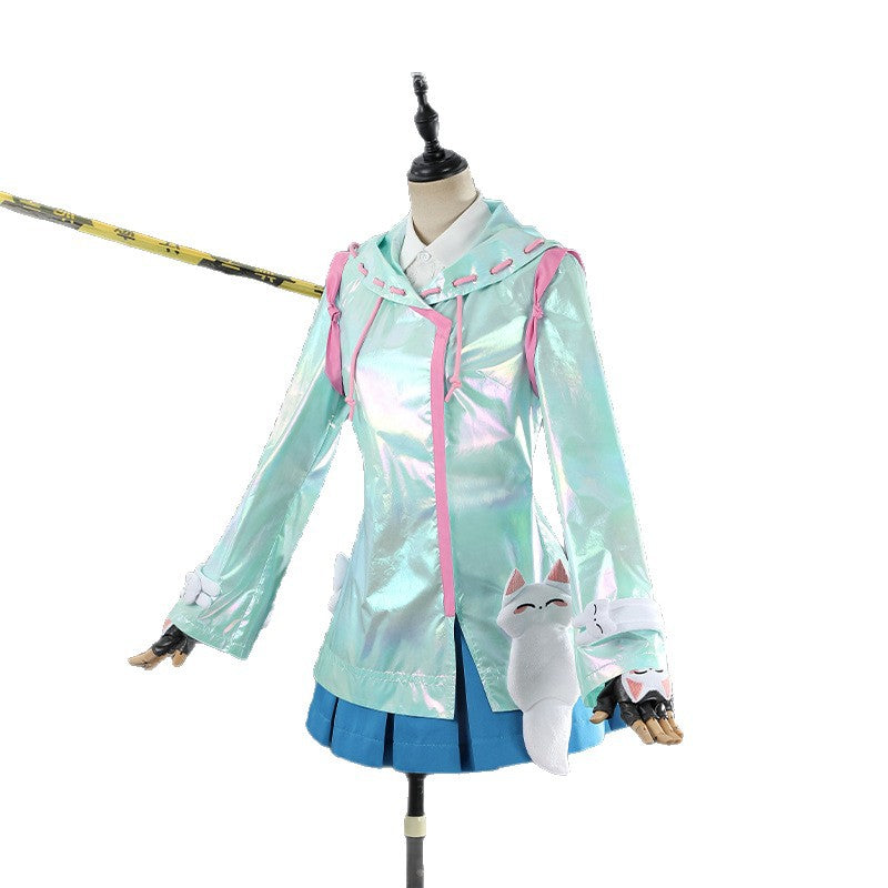 Mystic Guardian Cosplay Raincoat – Kiriko Anime Game Costume