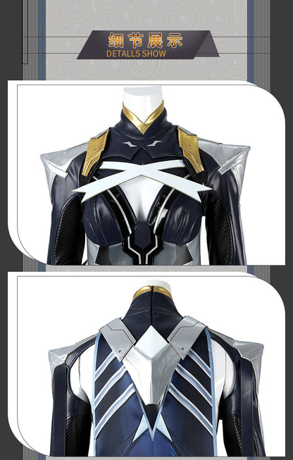 Lightning Goddess Cosplay Costume – Fantasy Superhero–Inspired Anime Outfit Set