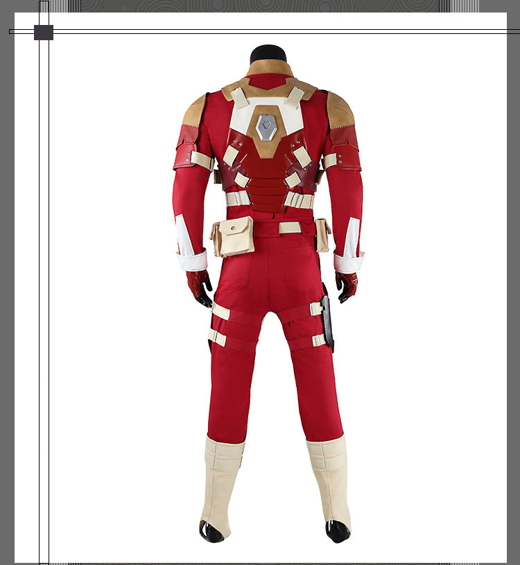 Crimson Sentinel Cosplay Costume – Heroic Adventure Outfit for Halloween & Performances