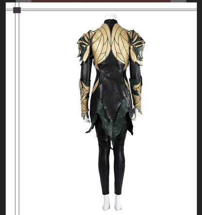 Dark Elf Priestess Cosplay Costume – Fantasy RPG–Inspired Performance Outfit Set