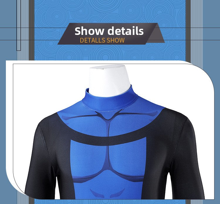 Invincible Hero Cosplay Bodysuit – Mark Adult Full-Body Costume