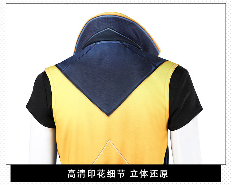 Prismatic Energy Cosplay Costume – Futuristic Fantasy Performance Outfit Set