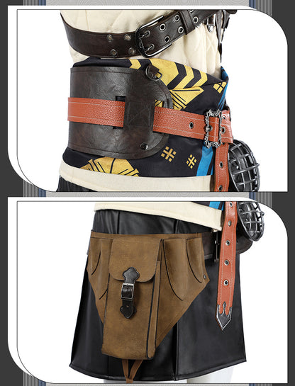 Wild Huntress Cosplay Costume – Fantasy Adventure Outfit for Women