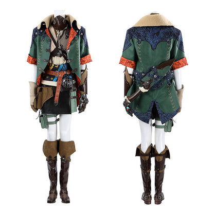 Wild Huntress Cosplay Costume – Fantasy Adventure Outfit for Women