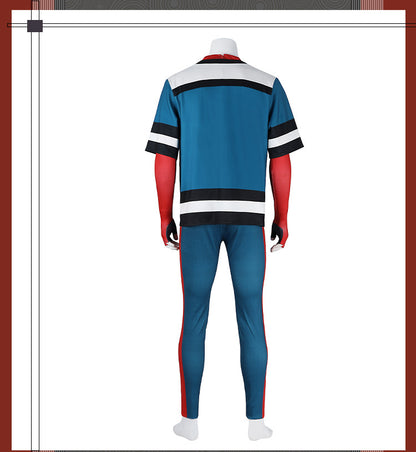 Friendly Neighborhood Superhero Cosplay Costume Set – Web-Inspired Hero Outfit for Halloween