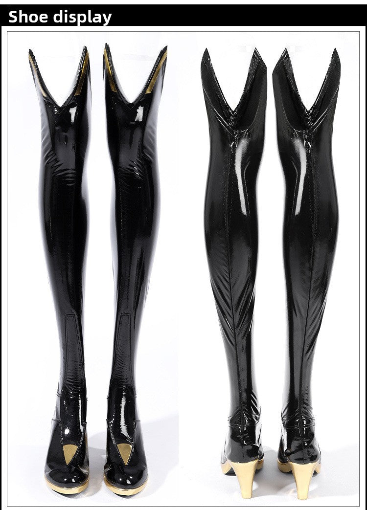 Ice Queen Cosplay Costume – Fantasy Hero Outfit for Women