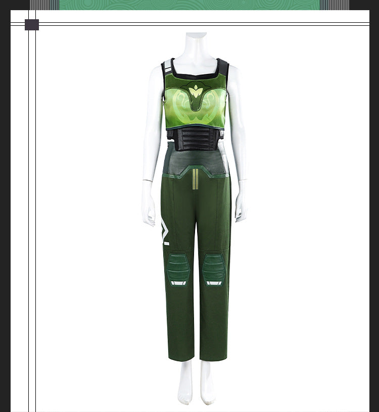 Forest Ranger Cosplay Costume – Fantasy Game–Inspired Adventure Outfit Set